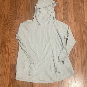 Lululemon Light Gray Hooded pullover